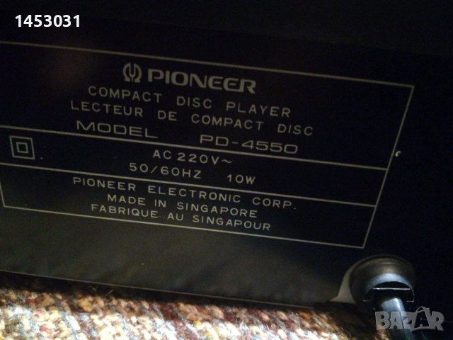 Pioneer PD 4550, снимка 3 - Аудиосистеми - 42094024