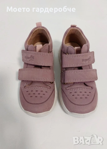 Маратонки за момиче Superfit номер 25 естествена кожа