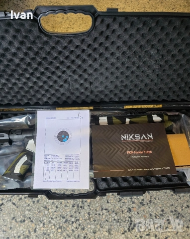 PCP NIKSAN TACTO 5.5 въздушна пушка, снимка 16 - Въздушно оръжие - 53203178