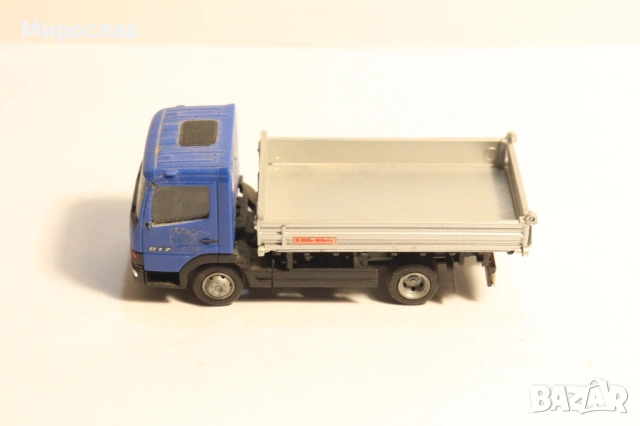 HERPA H0 1/87 MERCEDES ATEGO САМОСВАЛ КАМИОН МОДЕЛ ТИР, снимка 2 - Колекции - 53284945