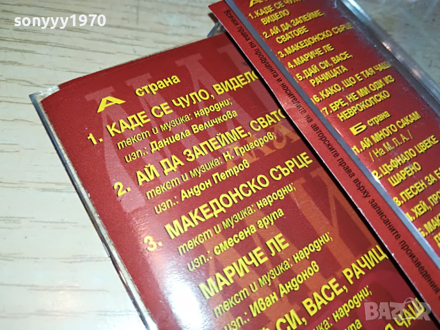 СИТЕ БЪЛГАРИ ЗАЕДНО 4 3003221230, снимка 13 - Аудио касети - 36281304