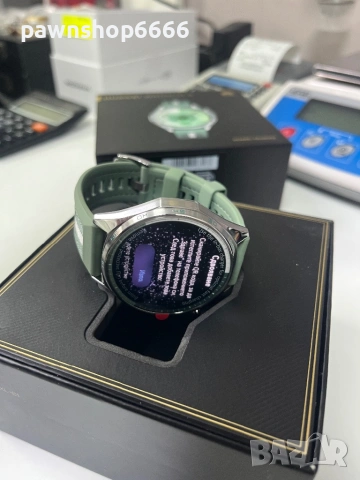 Смарт часовник HUAWEI WATCH GT 6 Green ATM-B19W Green Woven Strap 46 MM, GPS, ПУЛСОМЕР, SPO2, снимка 6 - Смарт часовници - 53198736
