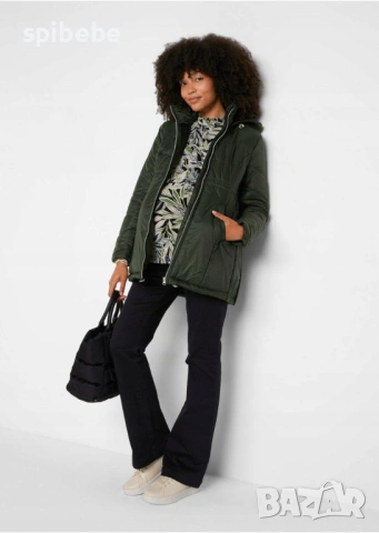 Ново зимно яке за бременни и бебеносене Bonprix размер S 36, снимка 5 - Якета - 53030991