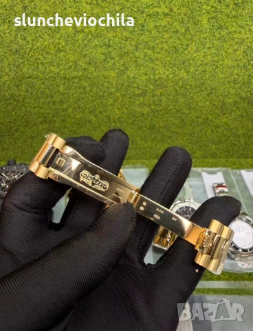 Часовник Rolex Day-Date 40 president 18k gold Baguette Diamond, снимка 2 - Мъжки - 53481401