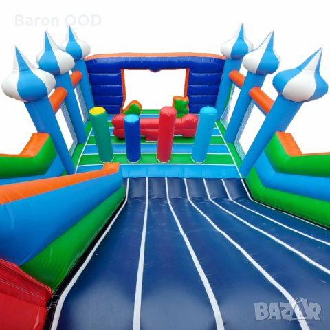 Надуваем батут с пързалка Пес Патрул 2, снимка 2 - Друго търговско оборудване - 42086412