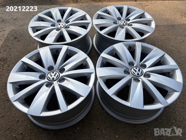 4 броя алуминиеви джанти за Volkswagen Passat  16, снимка 3 - Гуми и джанти - 53724674