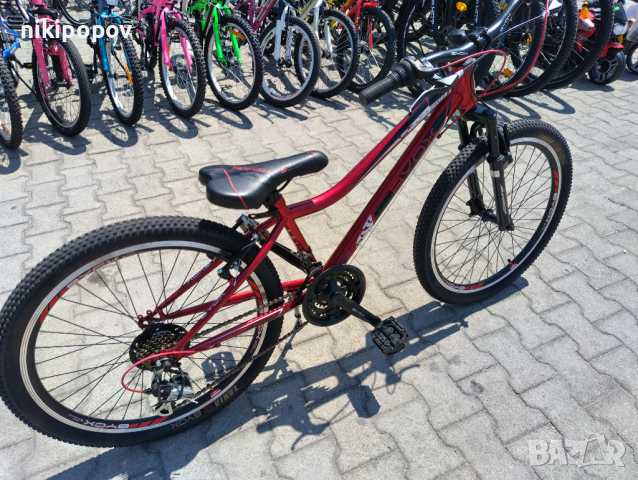 BYOX Велосипед 24" ZANTE червен, снимка 5 - Велосипеди - 44588008
