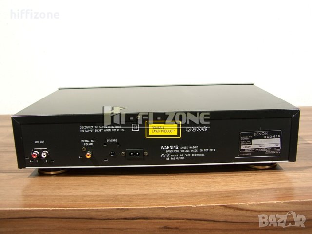 CD PLAYER   Denon dcd 615 , снимка 6 - Декове - 42400021