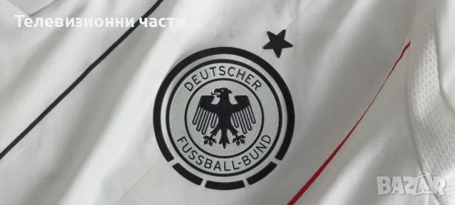 Оригинална футболна тениска фланелка на Германия 2012-2014 домакински екип Adidas X20656 размер L, снимка 7 - Спортни дрехи, екипи - 49780066