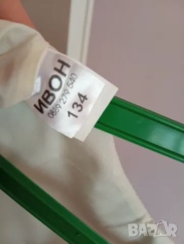 Рокля с дълъг ръкав р-р 134 Нова, снимка 6 - Детски рокли и поли - 47684887