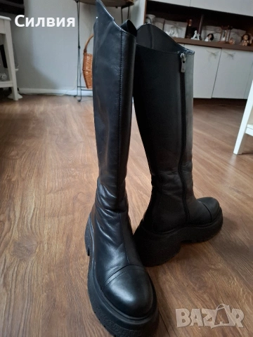Дамски ботуши естествена кожа , снимка 3 - Дамски ботуши - 53171896