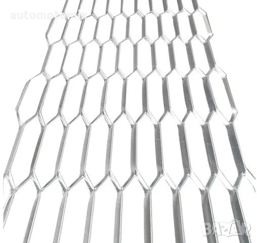 ТУНИНГ МРЕЖА АЛУМИНИЕВА, 120 х 30СМ ЕДРА - 34031, снимка 3 - Аксесоари и консумативи - 47620257