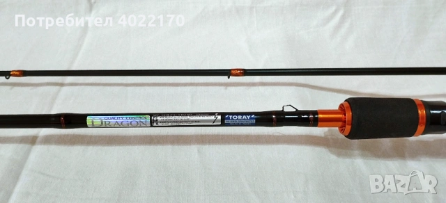 DRAGON BLACK ROCK 2 (спининг 2.45 м, 5-25 г), снимка 4 - Въдици - 52050556