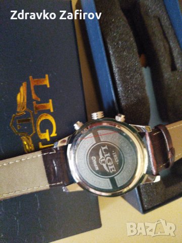 Мъжки часовник LIGE, снимка 5 - Мъжки - 39615422