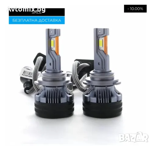 HB4/9006 LED xenon крушки, модел STN1 за 10-24V, 65W, Canbus 6000K, комплект, БЕЗПЛАТНА ДОСТАВКА, снимка 3 - Аксесоари и консумативи - 49674235