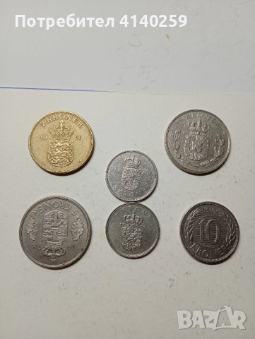 ДАНИЯ МОНЕТИ 2 крони 1951 г , снимка 1