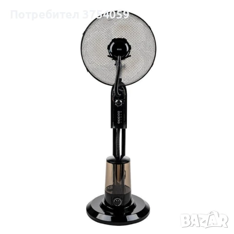 Вентилатор с водна мъгла 16", 75W, таймер, мехн. упр-е