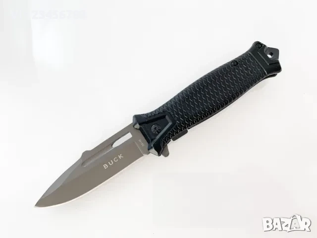 Сгъваем автоматичен нож Buck-Da148-90х225 мм Black eddition, снимка 2 - Ножове - 52266290