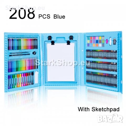 Комплект за рисуване в куфар 208 части, снимка 4 - Рисуване и оцветяване - 39197506