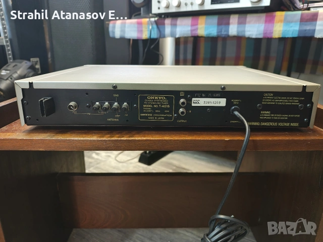 ONKYO INTEGRA T-4015 Стерео Тунер , снимка 9 - Радиокасетофони, транзистори - 39761789