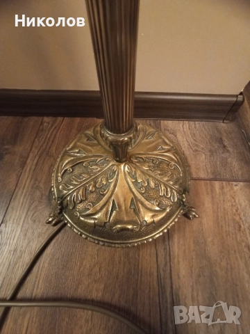 Месингов лампион, снимка 4 - Антикварни и старинни предмети - 52573300