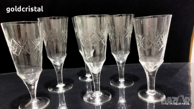 кристални чаши 