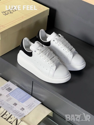 Alexander McQueen ⚜️ Естествена Кожа ⚜️ ToP MoDeL, снимка 4 - Маратонки - 53606476