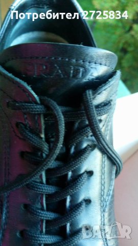 Оригинални обувки Prada, Италия, 38.5 , снимка 7 - Дамски ежедневни обувки - 41533709