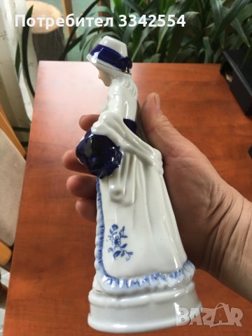 ПОРЦЕЛАН ФИГУРА СТАТУЕТКА БЕЗ ЗАБЕЛЕЖКА, снимка 4 - Антикварни и старинни предмети - 38733092