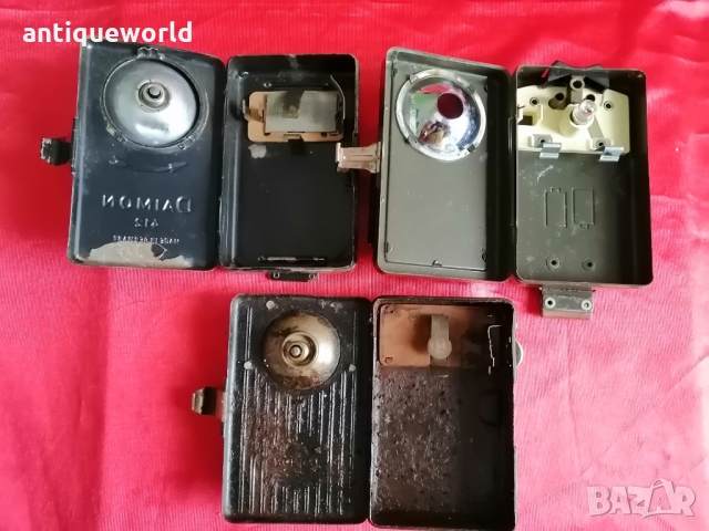 WW2  Немски Военни Фенерчета DAIMON ,Вермахт, Батерия, снимка 7 - Антикварни и старинни предмети - 36062678