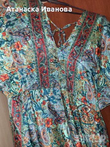 Дамска рокля, снимка 9 - Рокли - 41935327