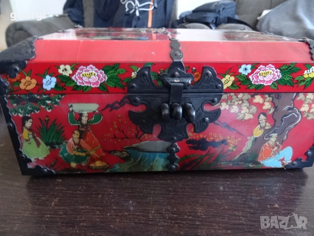 антикварна корейска кутия за бижута, снимка 7 - Антикварни и старинни предмети - 52536230