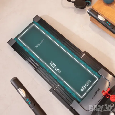 Професионална сгъваема бягаща пътека CECOTEC Runner Vibration с масажен колан, снимка 6 - Други - 48559261