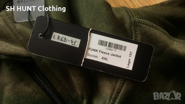 157 FUNKTION FUNK Fleece Jacket QUICKDRY TECHNOLOGY размер XL / XXL суичър - 2200, снимка 7 - Екипировка - 53606097