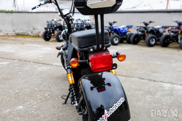 Електрически скутер CITY COCO HARLEY 2500W 60V/20AH Черно, снимка 5 - Мотоциклети и мототехника - 39300919