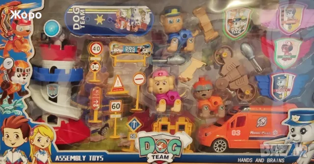 Комплект Пес патрул фигурки кула и кола със звук и светлина 203908 , снимка 5 - Фигурки - 48251487