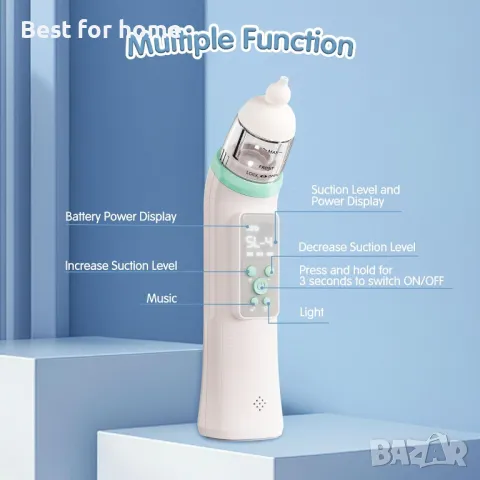 Аспиратор за нос за бебе, снимка 3 - Други - 49115432