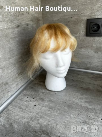 Дамско тупе топер 💯 естествена човешка коса , снимка 4 - Аксесоари за коса - 41460826