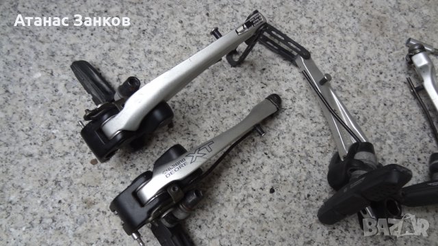 Паралелен вибрейк за велосипед Shimano deore xt br m 750, снимка 1 - Части за велосипеди - 40369154