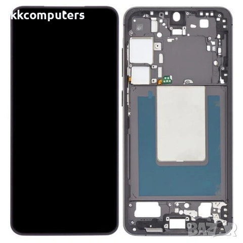 LCD Дисплей за Samsung SM-S926F S24 Plus 5G 2024 / GH82-33410F / Тъч скрийн + рамка / Син / Оригинал