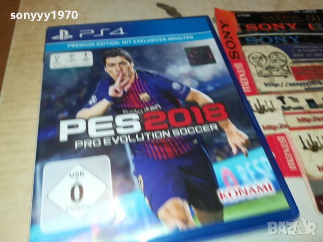 SONY PS4 GAME PES 2018 0610251319, снимка 7 - Игри за PlayStation - 51960883