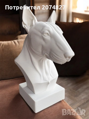 Bull Terrier Bust / Бултириер бюст