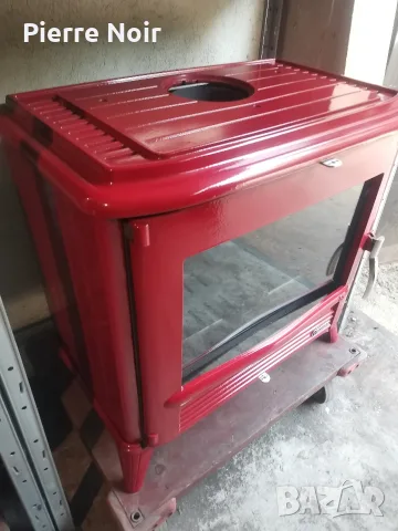 Чугунена печка 12kW, снимка 3 - Камини - 56116269