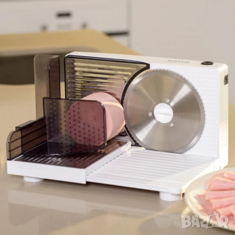 Електрическа резачка за хляб, месо и сирена Taurus Cutmaster Compact – 100W, 17 см острие, снимка 6 - Друга електроника - 51922688