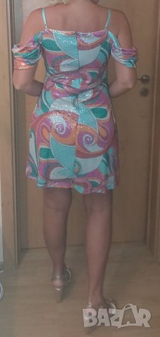 Официална нова рокля с пайети модел Fervente , снимка 12 - Рокли - 39421025