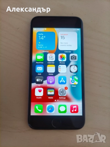 Apple iPhone 6S 64GB фабрично отключен телефон, без забележки като нов