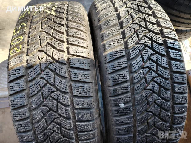 2бр.зимни гуми DUNLOP 205 55 17 DOT24 цена за брой