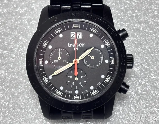 Швейцарски Часовник Traser H3 Chronograph Big Date Pro