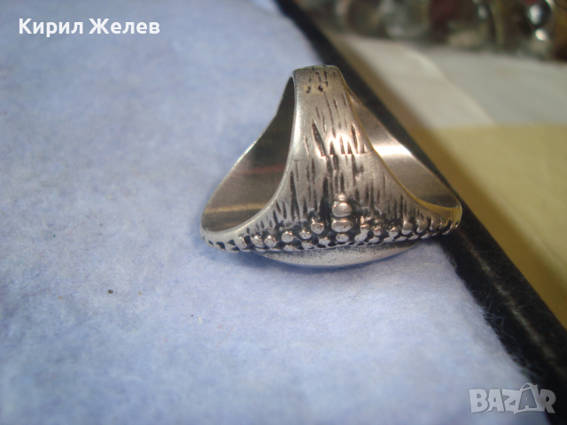 КРАСИВ ПОСРЕБРЕН ФЕШЪН АРТ ПРЪСТЕН с КАТАЛИН 55901, снимка 10 - Пръстени - 36393214