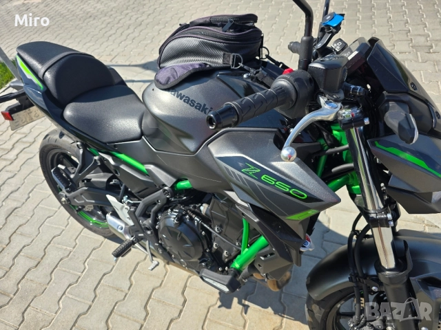 Kawasaki z650 нов купуван от Еди мото 6500км, снимка 3 - Мотоциклети и мототехника - 51925256